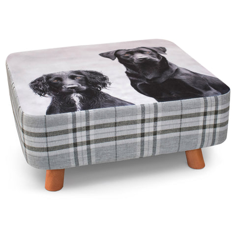 Velosso Luxury Dogs Square Footstool