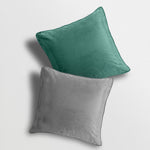 Velosso Luna Velvet Emerald / Silver Cushion Cover
