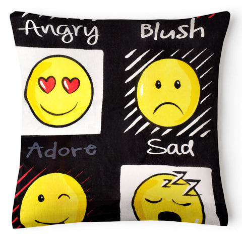 Velosso Expressions Black Cushion Cover