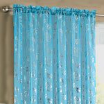 Velosso Geneva Teal Slot Top Voile Panel