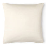 Intimates Grace Plain Cream Velvet Cushion Cover
