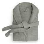Velosso Hampshire Slate Grey Cotton Bath Robe