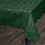 Kitchen Trends Hampton Luxury Jacquard Forest Green Tablecloth