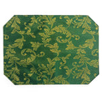 Kitchen Trends Heather Luxury Jacquard Green Placemat