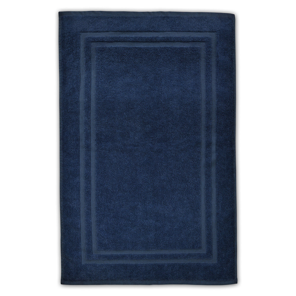 Velosso Hotel 750gsm Pure Cotton Navy Blue Bath Mat