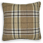 Intimates Hugo Check Natural Cushion Cover