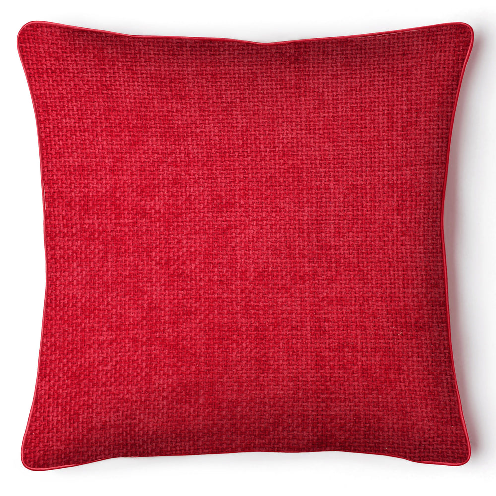 Intimates Iona Red Chenille Cushion Cover