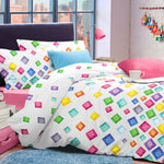 Velosso Gems White Duvet Cover & Pillowcase Set