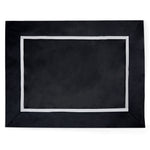Kitchen Trends Kensington Black Faux Silk Placemat