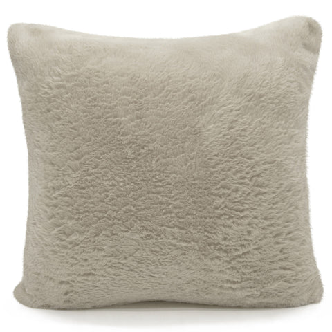 Velosso Kendrix Rabbit Faux Fur Beige Cushion Cover