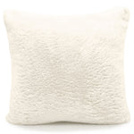 Velosso Kendrix Rabbit Faux Fur Cream Cushion Cover