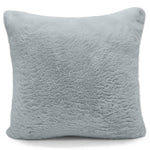 Velosso Kendrix Rabbit Faux Fur Silver Cushion Cover