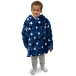 Velosso Kids Stars Navy Oversized Hoodie