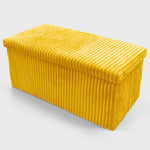 Home Republic Large Corduroy Ochre Storage Box
