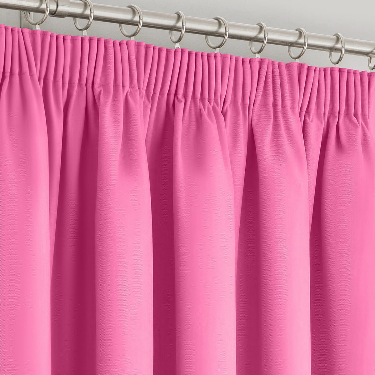Velosso Manhattan Fuchsia Pencil Pleat Curtains | Linens Online