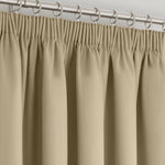 Velosso Manhattan Stone Pencil Pleat Blackout Curtains