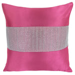 Velosso Manhattan Fuchsia Diamante Cushion Cover
