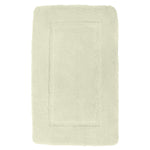 Velosso Mayfair Soft Touch Deep Pile Plain Cream Bath Mat Rug