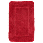 Velosso Mayfair Soft Touch Deep Pile Red Bath Mat Rug