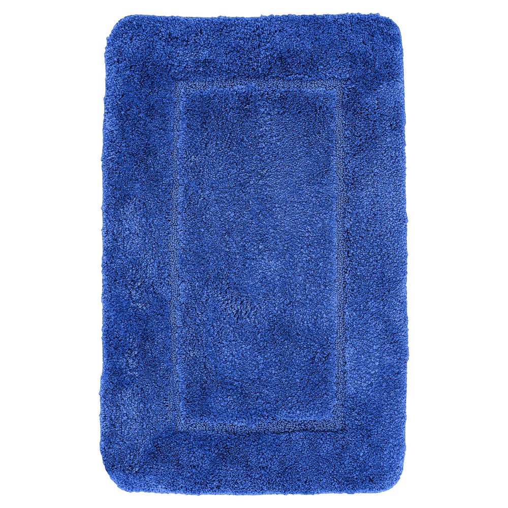 Velosso Mayfair Soft Touch Deep Pile Royal Blue Bath Mat Rug