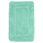 Velosso Mayfair Soft Touch Deep Pile Seafoam Bath Mat Rug