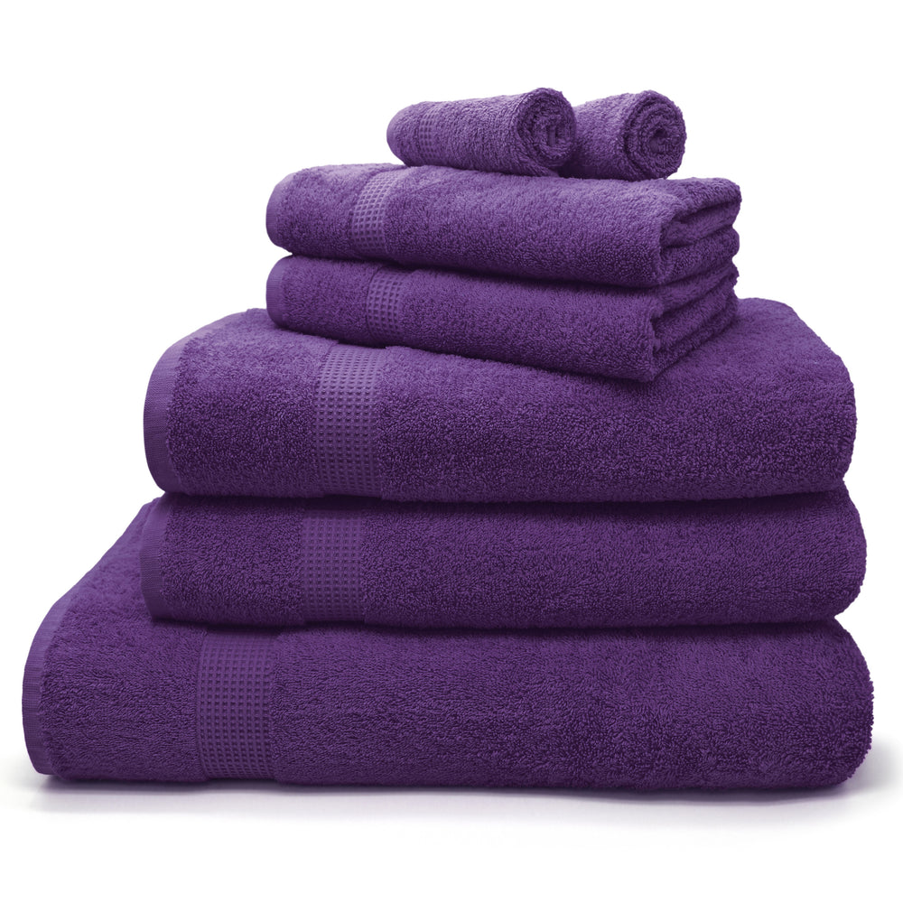 Velosso Mayfair Luxury Egyptian 600gsm Purple Cotton Towels