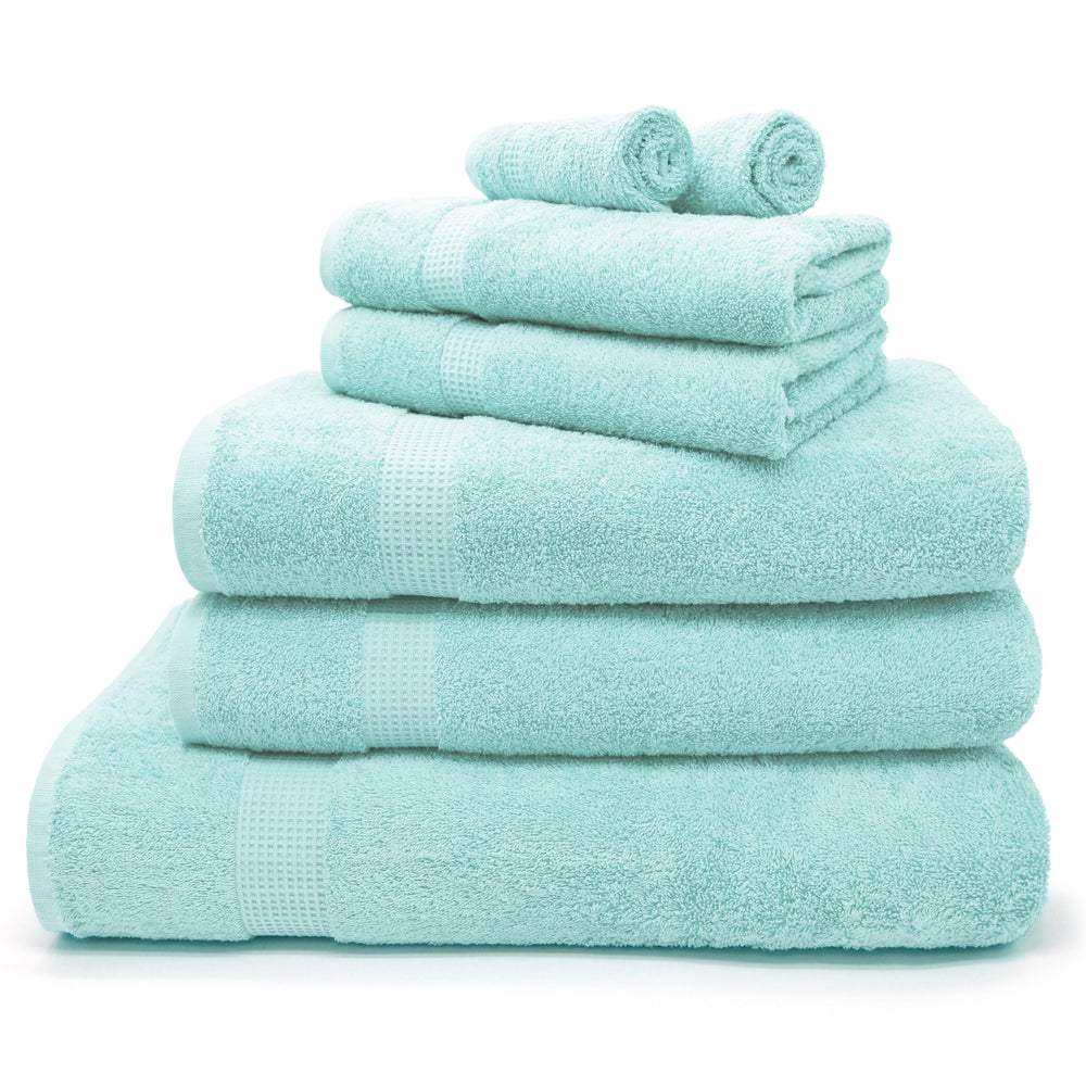 Velosso Mayfair Luxury Egyptian 600gsm Seafoam Cotton Towels