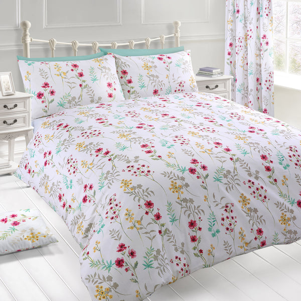 Meadow Floral Duvet Cover & Pillowcase Set | Linens Online