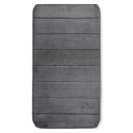 Velosso Memory Foam Anti Slip Charcoal Bath Mat