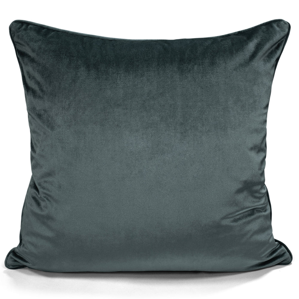 Intimates Milano Luxury Grey Velvet Cushion Cover