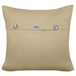 Velosso Diamante Button Stone Cushion Cover