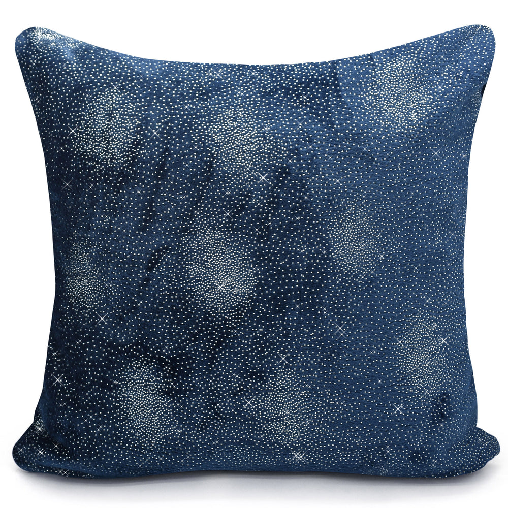 Intimates Glitter Sparkle Navy Cushion Cover