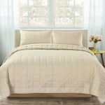 Velosso Nolan Cream Bedspread Set