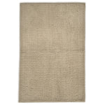 Velosso Luxury Shaggy Noodle Natural Bath Mat