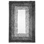 Velosso Nova Luxury Deep Pile Charcoal Bath Mat Rug