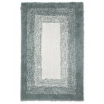 Velosso Nova Luxury Deep Pile Grey Bath Mat Rug