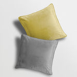 Velosso Luna Velvet Ochre / Silver Cushion Cover