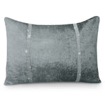 Intimates Ombre Grey Crushed Velvet Boudoir Cushion