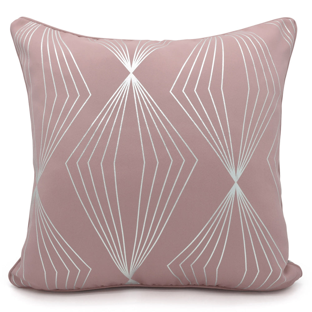 Velosso Onyx Blush Pink Cushion Cover