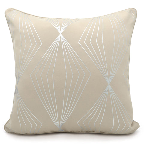 Velosso Onyx Cream Cushion Cover