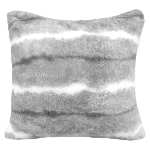 Velosso Oxen Grey Faux Fur Cushion Cover