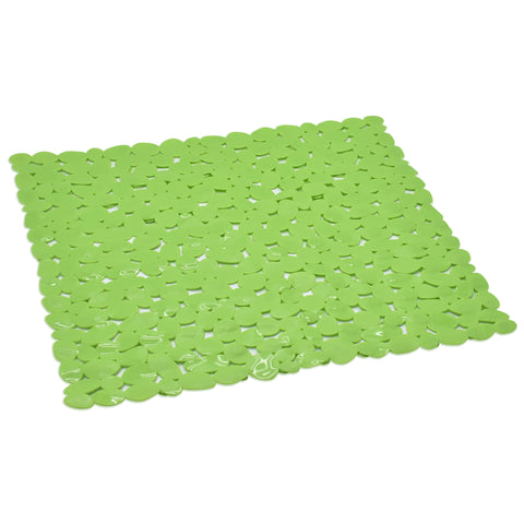Velosso Lime Green Non Slip PVC Shower Mat