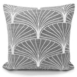 Velosso Palermo Grey Chenille Cushion Cover