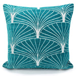 Velosso Palermo Teal Chenille Cushion Cover