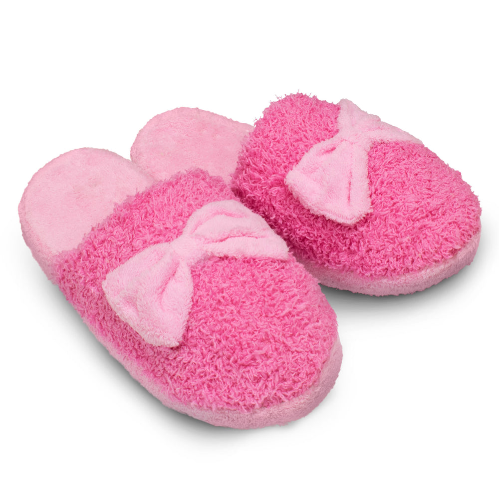 Velosso Pink Bow Slippers