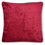 Intimates Plain Wine Chenille Cushion Cover