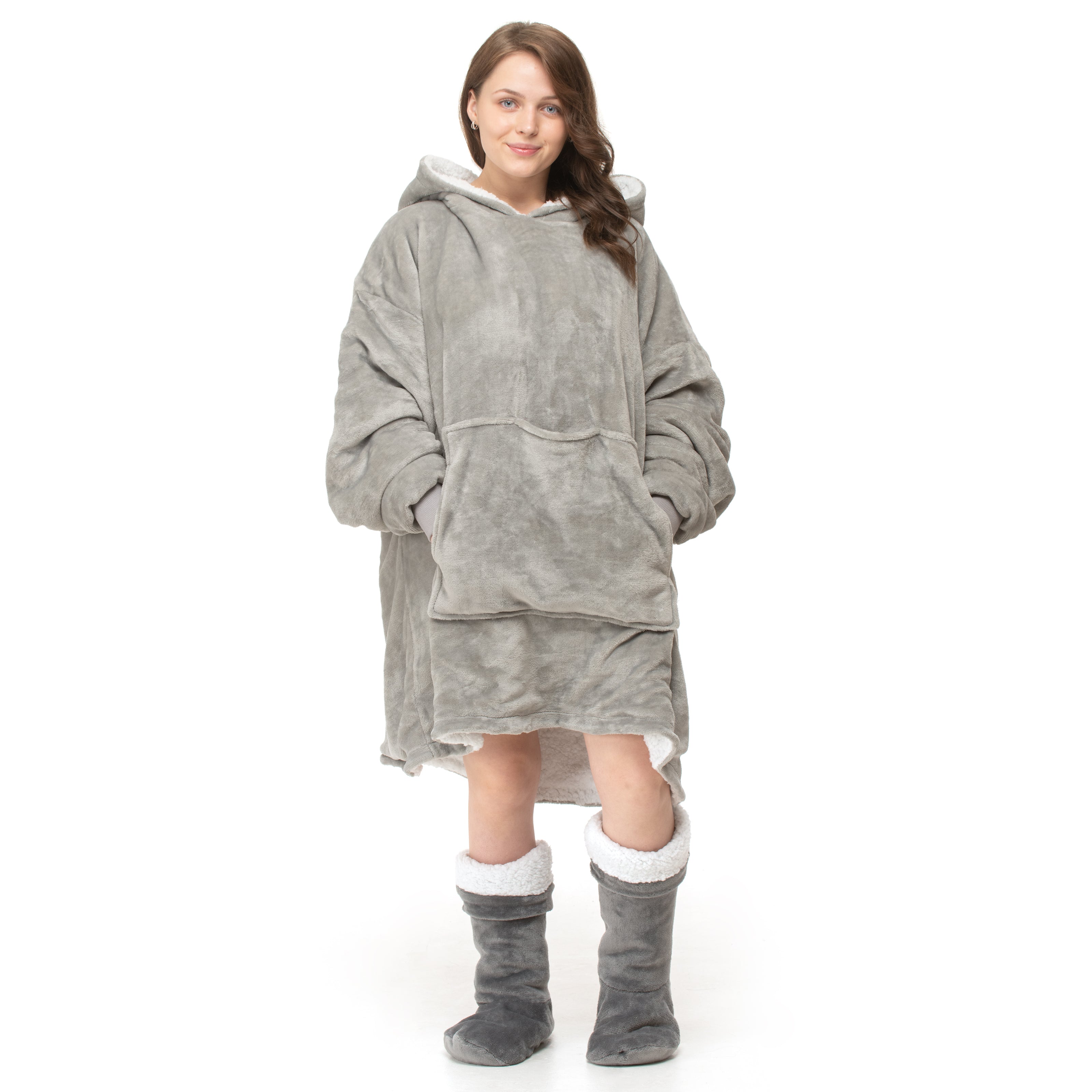 Plain oversized hoodie sale