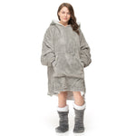 Velosso Grey Oversized Sweatshirt