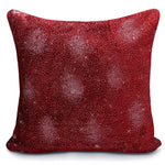 Intimates Glitter Sparkle Red Cushion Cover