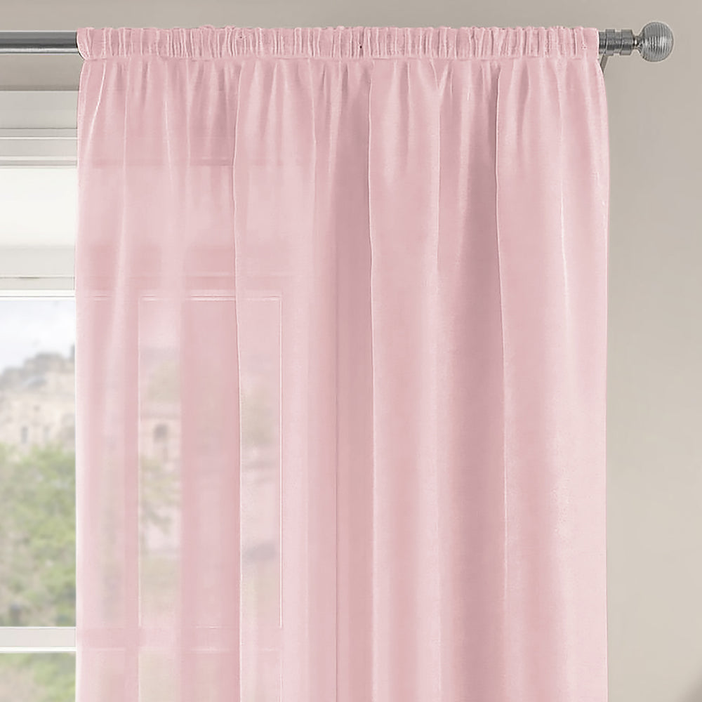 Velosso Riva Baby Pink Slot Top Voile Panel